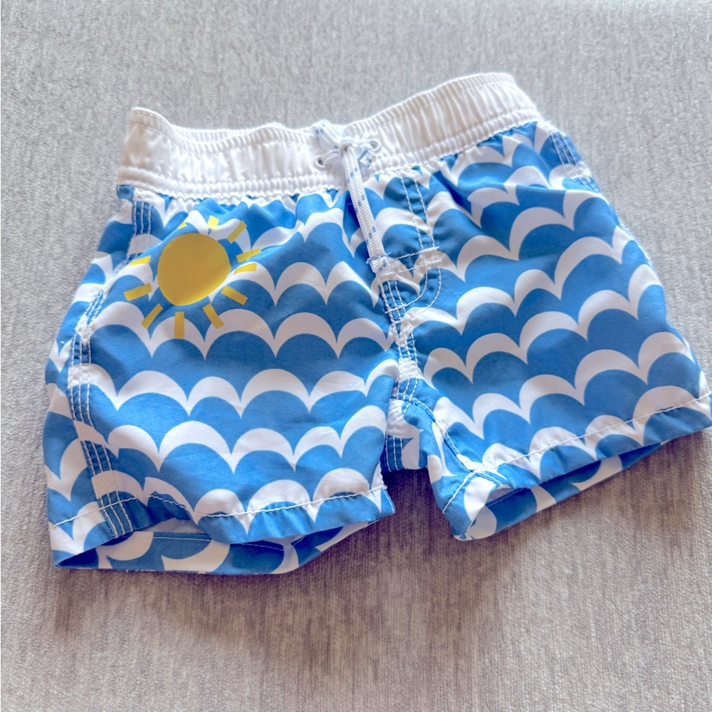Baby Gap Nautical / Waves Swim Shorts ☀️
